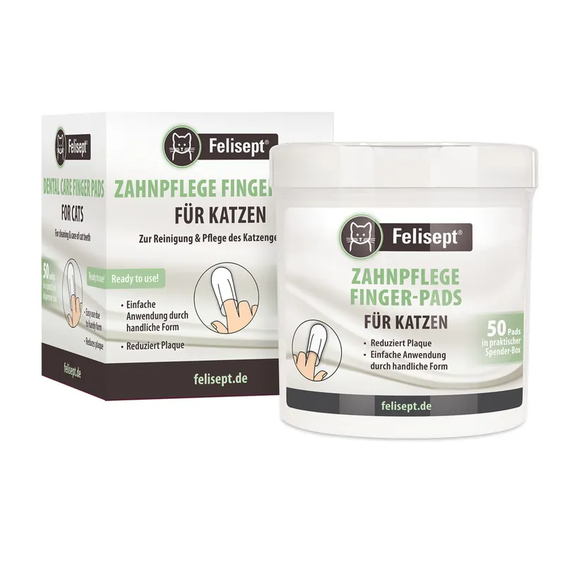 Super-Preis Felisept Zahnpflege Finger-Pads Dose
